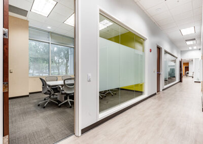 Hallway to Offices and Shared Space