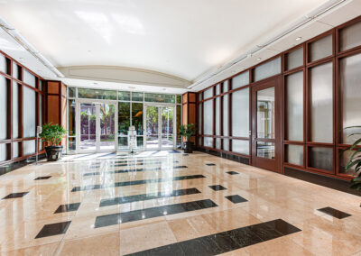 Lobby and Interior Entrance