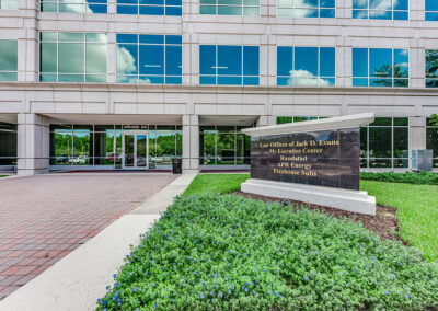 Front Entrance and Address
